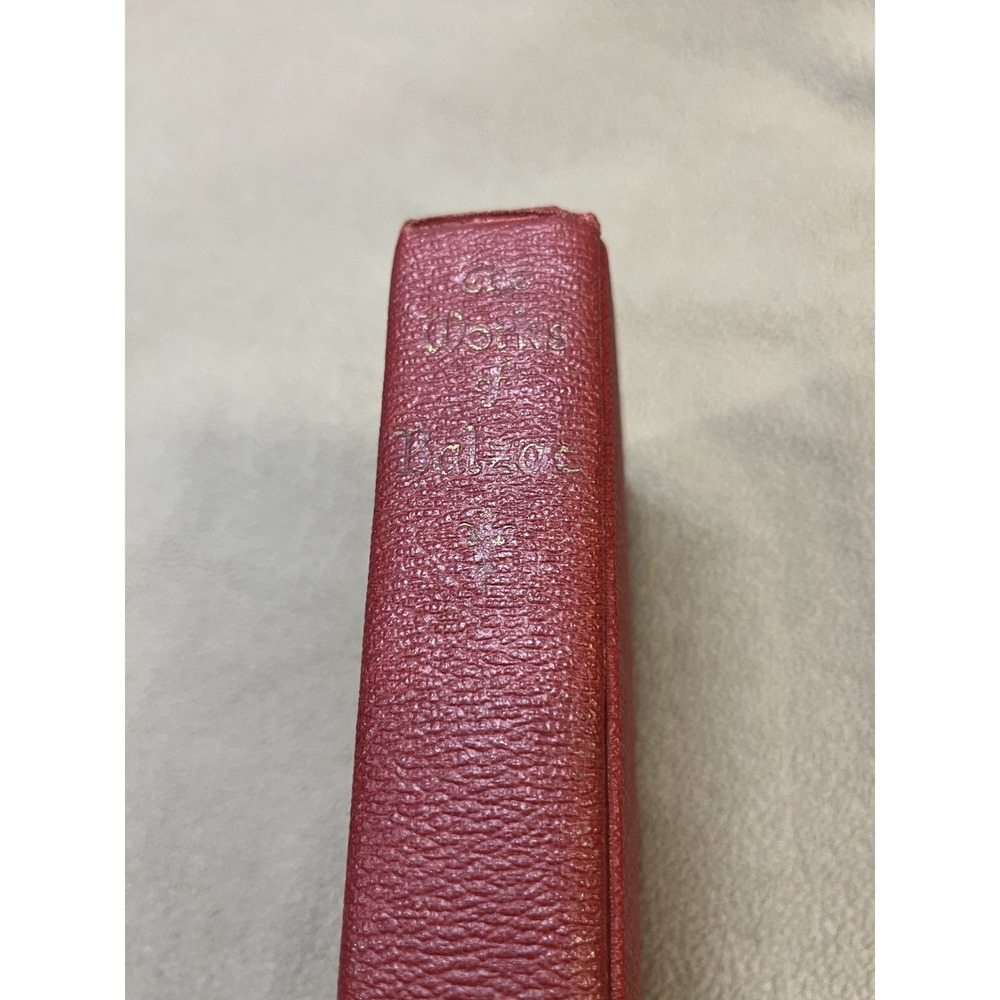 The Complete Novelettes of Honore de Balzac Red Hardcover‎ In One Volume